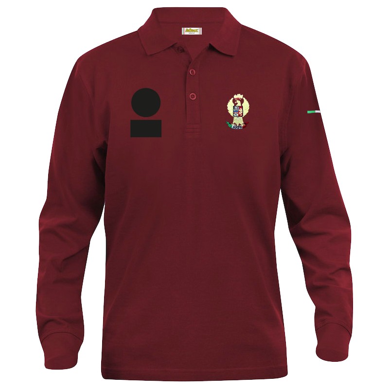 ANPS Vestiario Polo manica lunga - Fronte