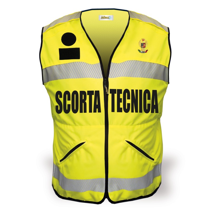 ANPS Vestiario Gilet scorta tecnica - Fronte