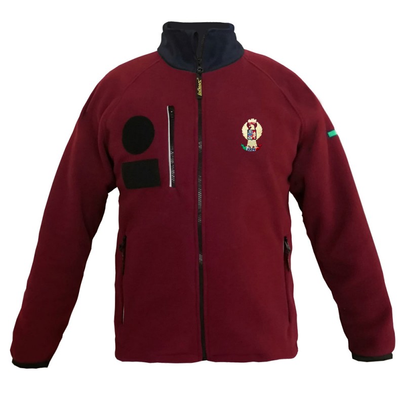 ANPS Vestiario Pile zip - Fronte
